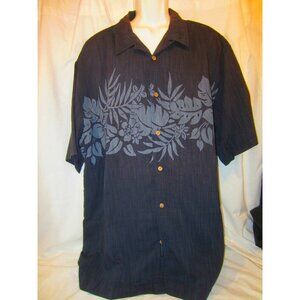 HONOLUA SURF CO dark blue SS Hawaiian shirt MEN 3XL